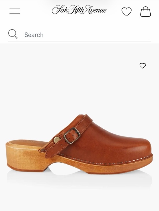 Re/Done Shoes - Re/Done -Brown Leather Clogs